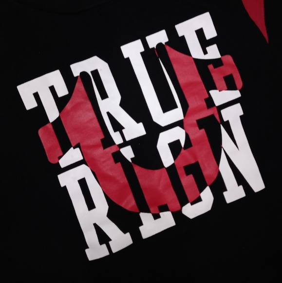 True Religion | Kids Logo T Shirt Size 6 - Picture 2 of 5